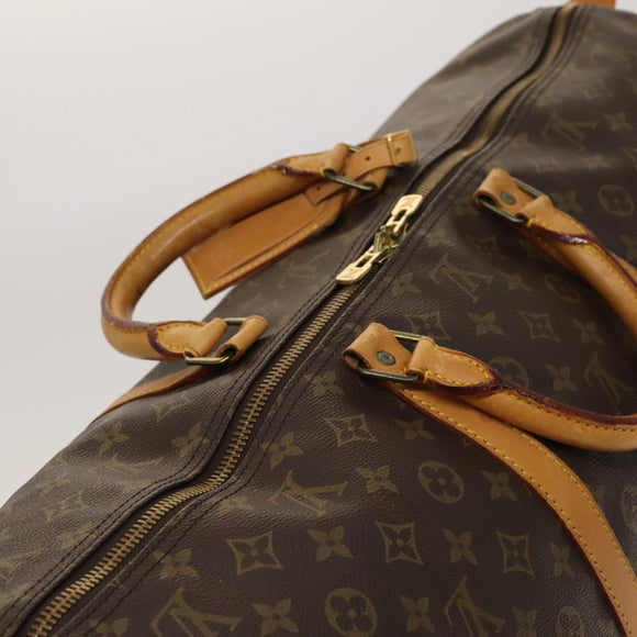 LOUIS VUITTON Monogram Keepall 60 Boston Bag M41422 LV Auth bs26301
