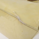 LOUIS VUITTON Monogram Vernis Reade PM Hand Bag Perle M91336 LV Auth bs26302-8