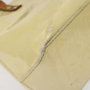 LOUIS VUITTON Monogram Vernis Reade PM Hand Bag Perle M91336 LV Auth bs26302-15