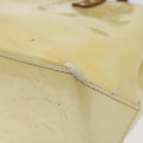 LOUIS VUITTON Monogram Vernis Reade PM Hand Bag Perle M91336 LV Auth bs26302-16