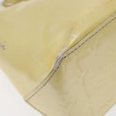 LOUIS VUITTON Monogram Vernis Reade PM Hand Bag Perle M91336 LV Auth bs26302-17