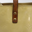 LOUIS VUITTON Monogram Vernis Reade PM Hand Bag Perle M91336 LV Auth bs26302-9