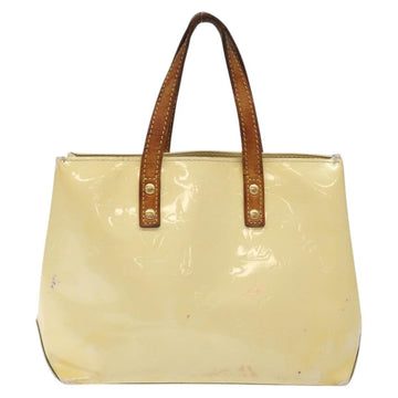 LOUIS VUITTON Monogram Vernis Reade PM Hand Bag Perle M91336 LV Auth bs26302 - 0