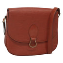 LOUIS VUITTON Epi Saint Cloud GM Shoulder Bag Brown M52193 LV Auth bs26304-1