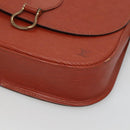 LOUIS VUITTON Epi Saint Cloud GM Shoulder Bag Brown M52193 LV Auth bs26304-15