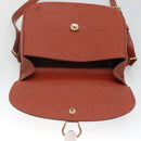 LOUIS VUITTON Epi Saint Cloud GM Shoulder Bag Brown M52193 LV Auth bs26304-20