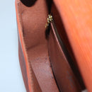 LOUIS VUITTON Epi Saint Cloud GM Shoulder Bag Brown M52193 LV Auth bs26304-24