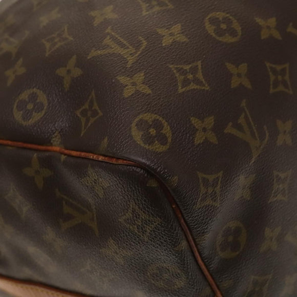 LOUIS VUITTON Monogram Keepall Bandouliere 50 Boston Bag M41416 LV Auth bs26309