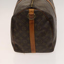 LOUIS VUITTON Monogram Keepall Bandouliere 50 Boston Bag M41416 LV Auth bs26309-5