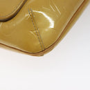 LOUIS VUITTON Monogram Vernis Thompson Street Bag Beige M91301 LV Auth bs26312-15