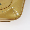 LOUIS VUITTON Monogram Vernis Thompson Street Bag Beige M91301 LV Auth bs26312-9
