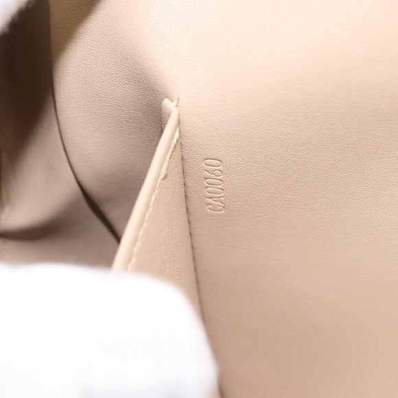 LOUIS VUITTON Monogram Vernis Thompson Street Bag Beige M91301 LV Auth bs26312