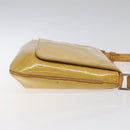 LOUIS VUITTON Monogram Vernis Thompson Street Bag Beige M91301 LV Auth bs26312-3