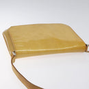 LOUIS VUITTON Monogram Vernis Thompson Street Bag Beige M91301 LV Auth bs26312-6