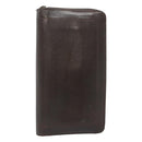 LOUIS VUITTON Utah Zippy Organizer Long Wallet Brown M97025 LV Auth bs26317-1