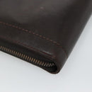 LOUIS VUITTON Utah Zippy Organizer Long Wallet Brown M97025 LV Auth bs26317-8