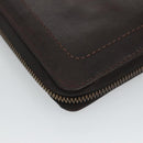 LOUIS VUITTON Utah Zippy Organizer Long Wallet Brown M97025 LV Auth bs26317-9