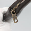 LOUIS VUITTON Utah Zippy Organizer Long Wallet Brown M97025 LV Auth bs26317-15