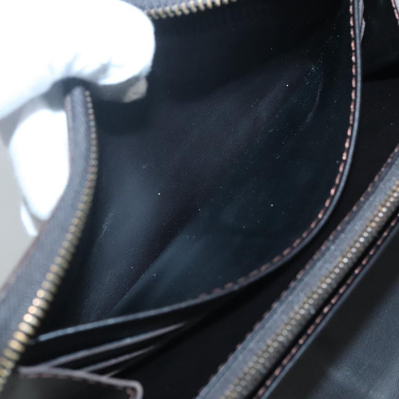 LOUIS VUITTON Utah Zippy Organizer Long Wallet Brown M97025 LV Auth bs26317