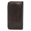 LOUIS VUITTON Utah Zippy Organizer Long Wallet Brown M97025 LV Auth bs26317-2