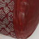 LOUIS VUITTON Monogram Jaguar Aviator Hand Bag Bordeaux M40384 LV Auth bs26320-8