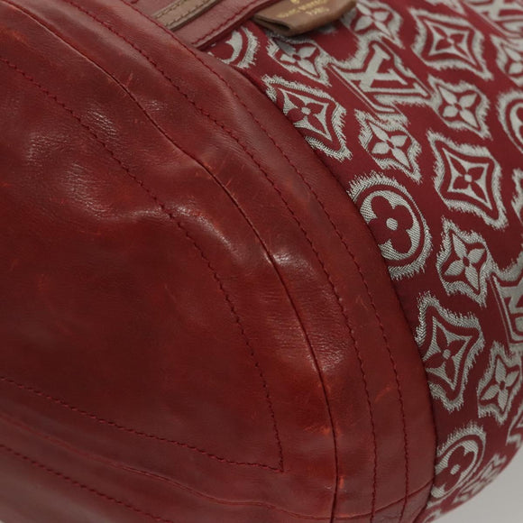 LOUIS VUITTON Monogram Jaguar Aviator Hand Bag Bordeaux M40384 LV Auth bs26320