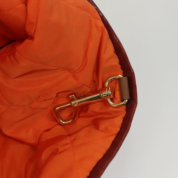 LOUIS VUITTON Monogram Jaguar Aviator Hand Bag Bordeaux M40384 LV Auth bs26320