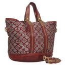 LOUIS VUITTON Monogram Jaguar Aviator Hand Bag Bordeaux M40384 LV Auth bs26320-1