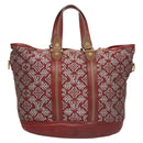 LOUIS VUITTON Monogram Jaguar Aviator Hand Bag Bordeaux M40384 LV Auth bs26320-2