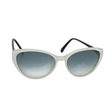 FENDI Sunglasses plastic White Auth bs26338