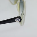 FENDI Sunglasses plastic White Auth bs26338-10