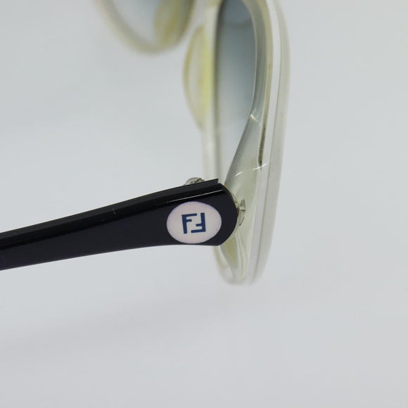 FENDI Sunglasses plastic White Auth bs26338