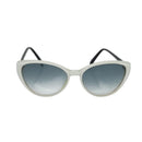 FENDI Sunglasses plastic White Auth bs26338-13