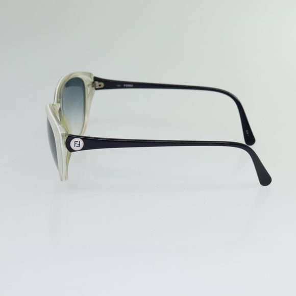 FENDI Sunglasses plastic White Auth bs26338