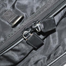 PRADA Garment Cover Nylon Black Silver Auth bs26340-18