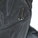 PRADA Garment Cover Nylon Black Silver Auth bs26340-24