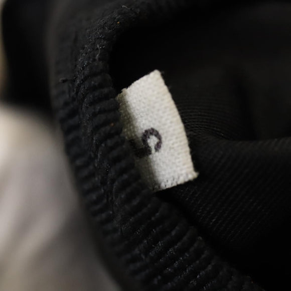 PRADA Garment Cover Nylon Black Silver Auth bs26340