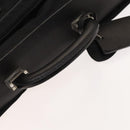 PRADA Garment Cover Nylon Black Silver Auth bs26340-7