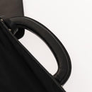 PRADA Garment Cover Nylon Black Silver Auth bs26340-8