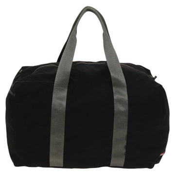 PRADA Sports Boston Bag Nylon Black Silver Auth bs26343 - 0