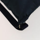 PRADA Backpack Nylon Blue Silver Auth bs26347-17