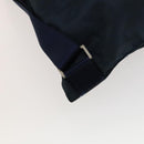 PRADA Backpack Nylon Blue Silver Auth bs26347-18