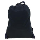 PRADA Backpack Nylon Blue Silver Auth bs26347-2