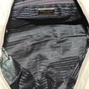 PRADA Chain Shoulder Bag Nylon Beige Gold Auth bs26352-11