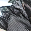 PRADA Chain Shoulder Bag Nylon Beige Gold Auth bs26352-20