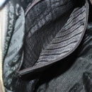 PRADA Chain Shoulder Bag Nylon Beige Gold Auth bs26352-21