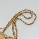 PRADA Chain Shoulder Bag Nylon Beige Gold Auth bs26352-8