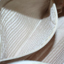 PRADA Shoulder Bag Leather nylon White Silver Auth bs26360-21