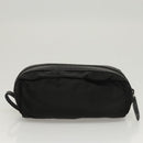 PRADA Pouch Nylon 2Set Black Pink Auth bs26370-11