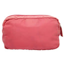 PRADA Pouch Nylon 2Set Black Pink Auth bs26370-3